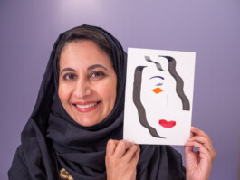 Face-o-mat Portrait by Tobias Gutmann, Misk At Institute, Riyadh Tobias Gutmann - Face-o-mat / Sai Bot