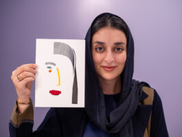 Face-o-mat Portrait by Tobias Gutmann, Misk At Institute, Riyadh Tobias Gutmann - Face-o-mat / Sai Bot