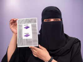 Face-o-mat Portrait by Tobias Gutmann, Misk At Institute, Riyadh Tobias Gutmann - Face-o-mat / Sai Bot