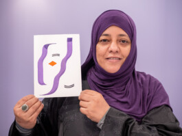 Face-o-mat Portrait by Tobias Gutmann, Misk At Institute, Riyadh Tobias Gutmann - Face-o-mat / Sai Bot