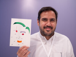 Face-o-mat Portrait by Tobias Gutmann, Misk At Institute, Riyadh Tobias Gutmann - Face-o-mat / Sai Bot