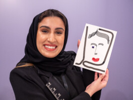 Face-o-mat Portrait by Tobias Gutmann, Misk At Institute, Riyadh Tobias Gutmann - Face-o-mat / Sai Bot