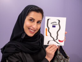 Face-o-mat Portrait by Tobias Gutmann, Misk At Institute, Riyadh Tobias Gutmann - Face-o-mat / Sai Bot