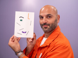 Face-o-mat Portrait by Tobias Gutmann, Misk At Institute, Riyadh Tobias Gutmann - Face-o-mat / Sai Bot