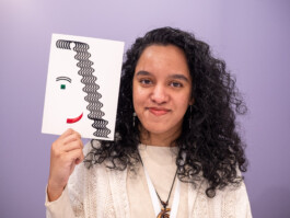 Face-o-mat Portrait by Tobias Gutmann, Misk At Institute, Riyadh Tobias Gutmann - Face-o-mat / Sai Bot