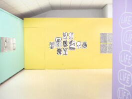 Earth - Tobias - Life, Tobias Gutmann, Solo show, Klaipeda Culture Communication Centre Tobias Gutmann - Face-o-mat / Sai Bot