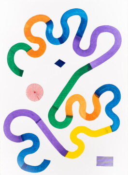 Selfportrait 3, Tobias Gutmann, Ink on Paper, 76x56 cm, 2025, Tobias Gutmann, Ink on Paper, 76x56 cm, 2025 Tobias Gutmann - Face-o-mat / Sai Bot