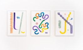 Selfportrait 2-4, Tobias Gutmann, Ink on Paper, 76x56 cm, 2025 Tobias Gutmann - Face-o-mat / Sai Bot